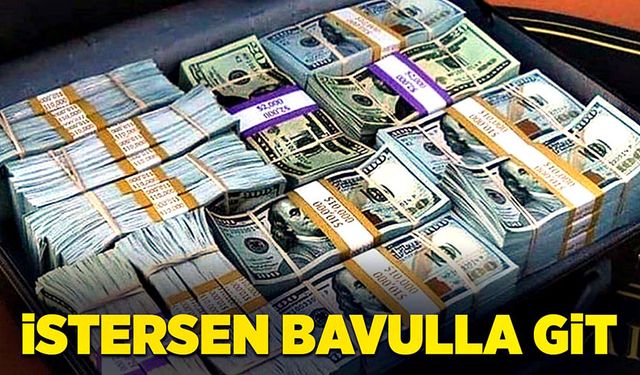 İstersen bavulla git