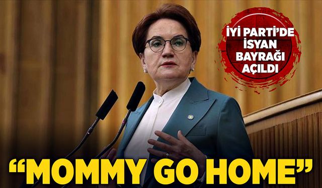 “Mommy Go Home” İYİ Partide isyan bayrağı açıldı