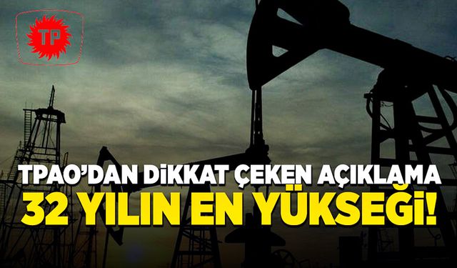 TPAO’dan dikkat çeken açıklama: 32 yılın en yükseği!