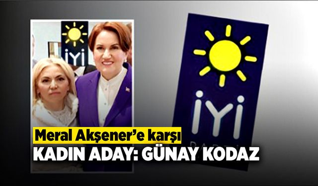 Meral Akşener'e karşı kadın aday: Günay Kodaz