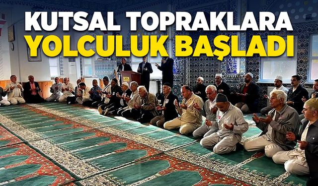 Bartın’da kutsal topraklara yolculuk başladı