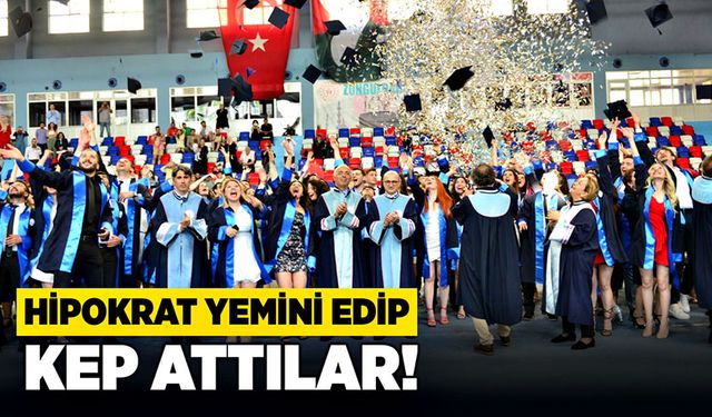 Hipokrat yemini edip, kep attılar!