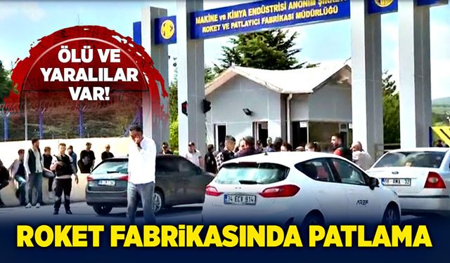 Roket fabrikasında patlama! 5 ölü