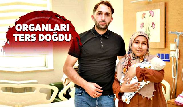 Organları ters doğdu!