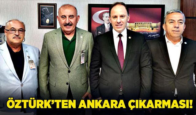 Vedat Öztürk’ten Ankara çıkarması!