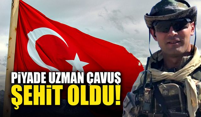 Piyade Uzman Çavuş  Alpay Aras şehit oldu