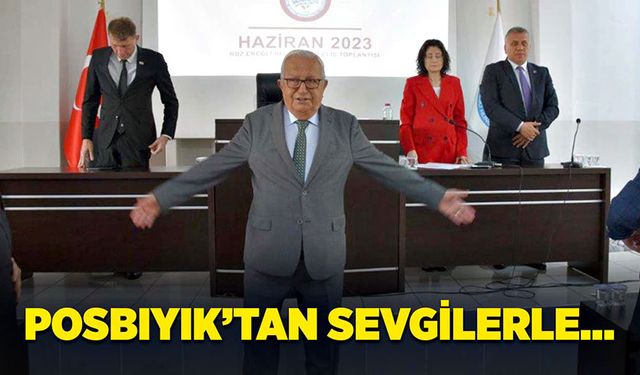 Halil Posbıyık’tan sevgilerle…