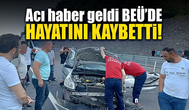 Acı haber geldi: BEÜ’de hayatını kaybetti!