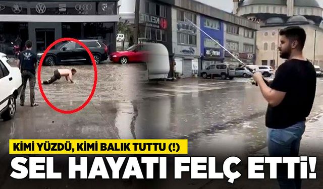 Sel hayatı felç etti