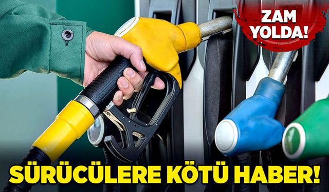 Sürücülere kötü haber! Zam yolda