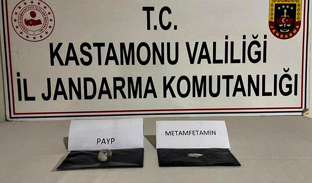 Kastamonu’da metamfetaminle yakalanan şahıs tutuklandı