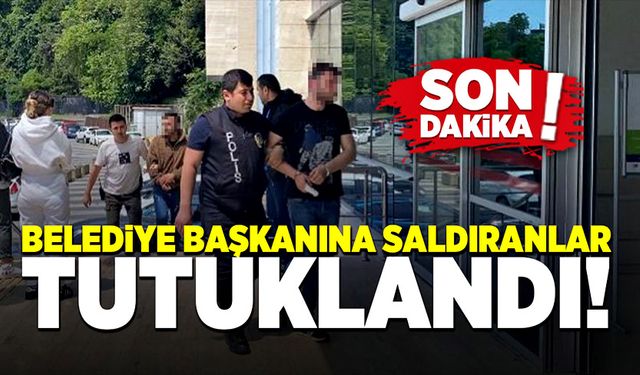 Belediyeye saldırmışlardı, tutuklandılar