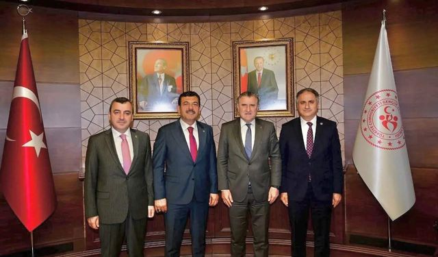 Zonguldak Milletvekilleri, Bakan Aşkın Bak'ı ziyaret etti