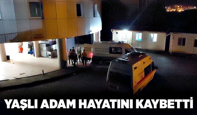 Yaşlı adam hayatını kaybetti