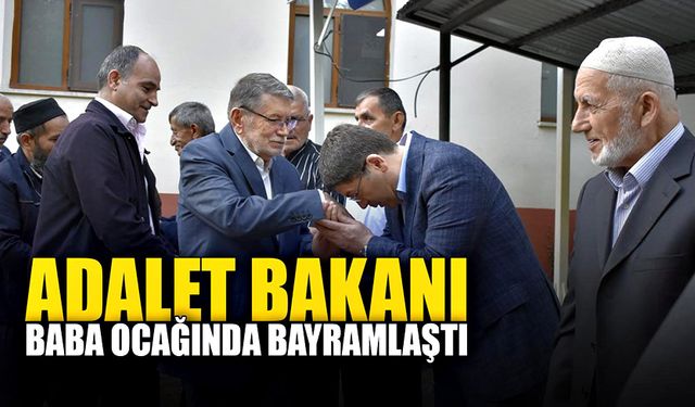 Adalet Bakanı memleketi Bartın’da bayramlaşma programında