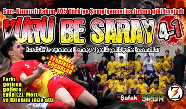 Sarayspor’un yetenekleri Karabük’te göze girdi... İzleyenler şaşırdı kaldı: “Kim bu çocuklar?”