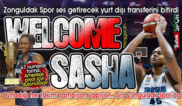 Zonguldak Spor’dan dev transfer... Amerikalı pivot Sasha’yla anlaşma sağlandı