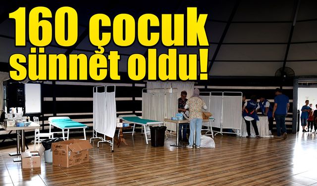 Toplu sünnet şöleninin ilk adımı gerçekleştirildi