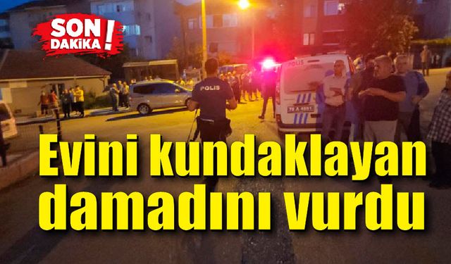 Cezaevinden çıkan damadı kayınpederi vurdu