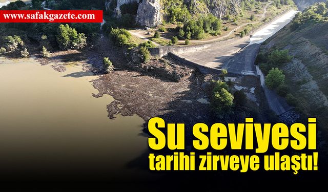 Su seviyesi rekor kırdı!