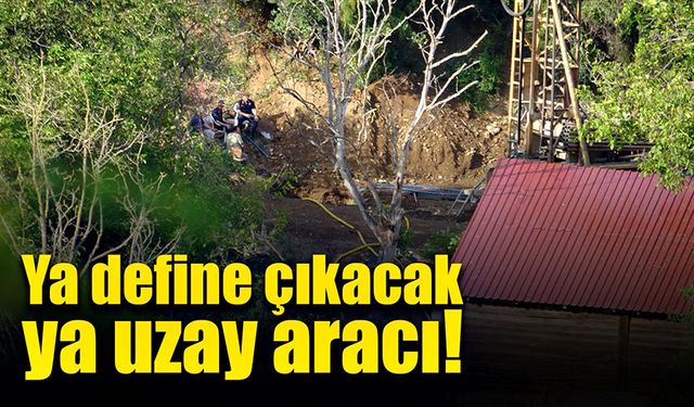 Ya define çıkacak ya uzay aracı!