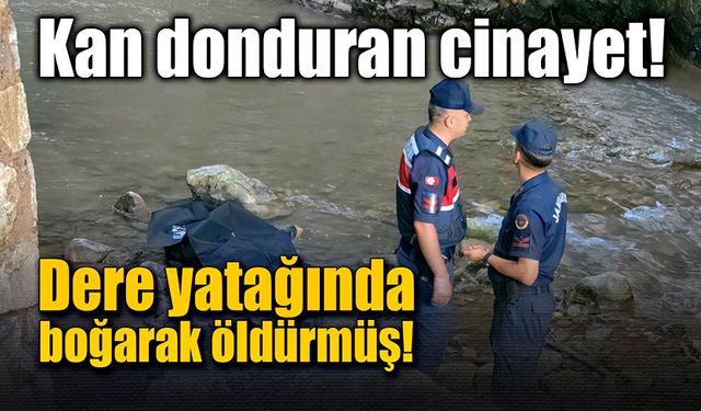 Yarı çıplak cesedi bulunan kadın cinayete kurban gitmiş!