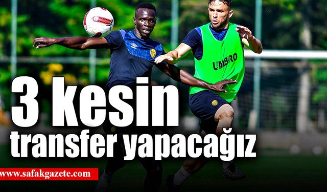 "Yeni sezonda Ankaragücü büyük bir takım gibi futbol oynayacak"