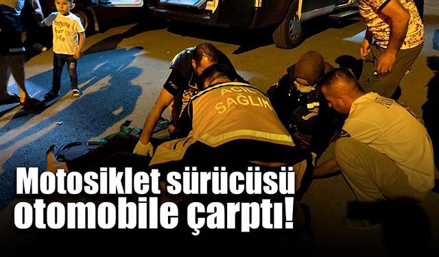 Karabük'te motosiklet kazası: Yaralı sürücü hastaneye kaldırıldı!