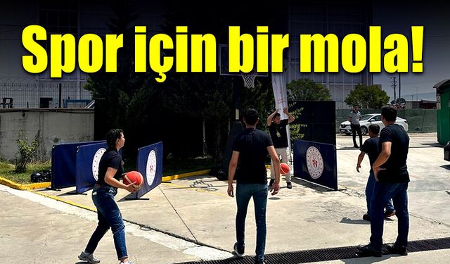 Çalışanlara ‘Spor İçin Bir Mola’!