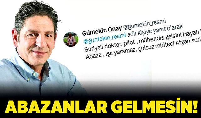 Abazanlar gelmesin!