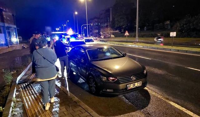 Ereğli'de trafik kazası: 2 yaralı