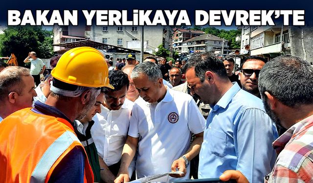 İçişleri Bakanı Ali Yerlikaya Devrek'te