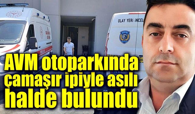 Çamaşır ipiyle boruya asılmış halde bulundu!