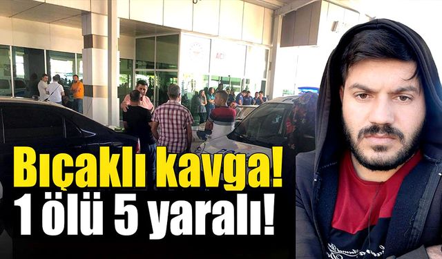 Ereğli’de bıçaklı kavga! 1 ölü 5 yaralı!