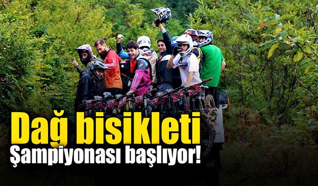 Dağ bisikleti şampiyonası başlıyor!