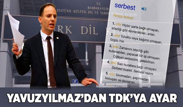 Deniz Yavuzyılmaz’dan TDK’ya ayar