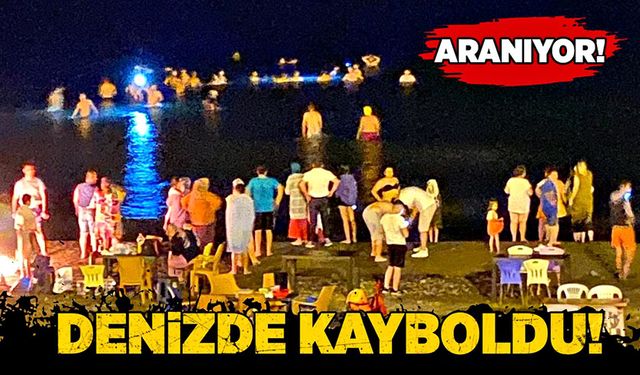 Denizde Kayboldu! Aranıyor!