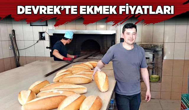 Devrek’te ekmek fiyatları güncellendi