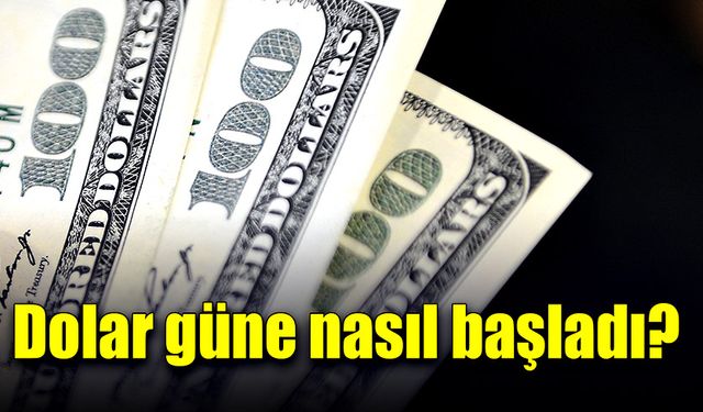 Dolar güne nasıl başladı? Serbest piyasada döviz fiyatları!