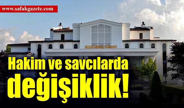 Türkiye genelinde 3 bin 423 hakim ve savcının görev yeri değiştirildi