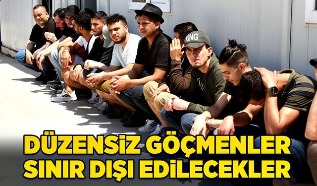 Düzensiz göçmenler Zonguldak'tan sınır dışı edilecekler