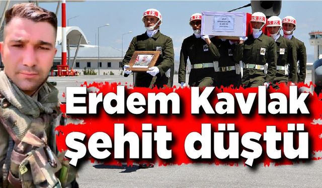 Pençe Kilit Harekatı bölgesinde acı haber; Erdem Kavlak şehit düştü