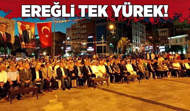 Ereğli tek yürek!