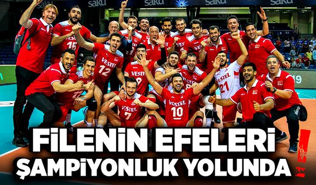 Filenin efeleri şampiyonluk yolunda!