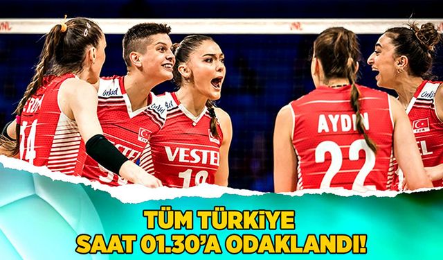 Tüm Türkiye saat 01.30’a odaklandı!