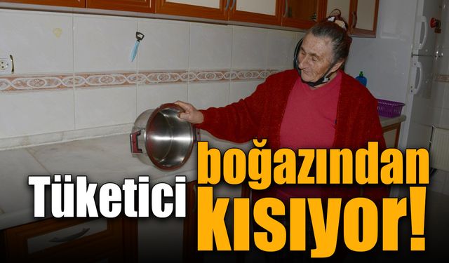 Tüketici boğazından kısıyor