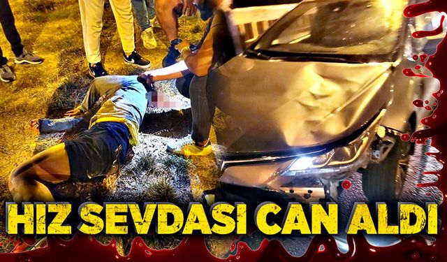 Hız sevdası, 17 yaşındaki gencin canına mal oldu!