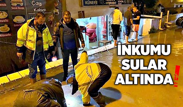 İnkumu sular altında!