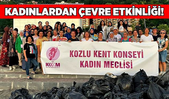 Kadınlardan çevre etkinliği