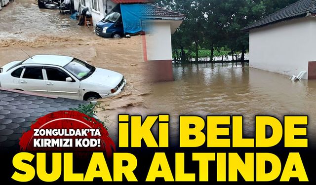 Filyos ve Perşembe beldeleri sular altında!